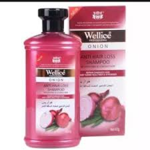 PACK of 2 Wellice Onion  Shampoo 400ml